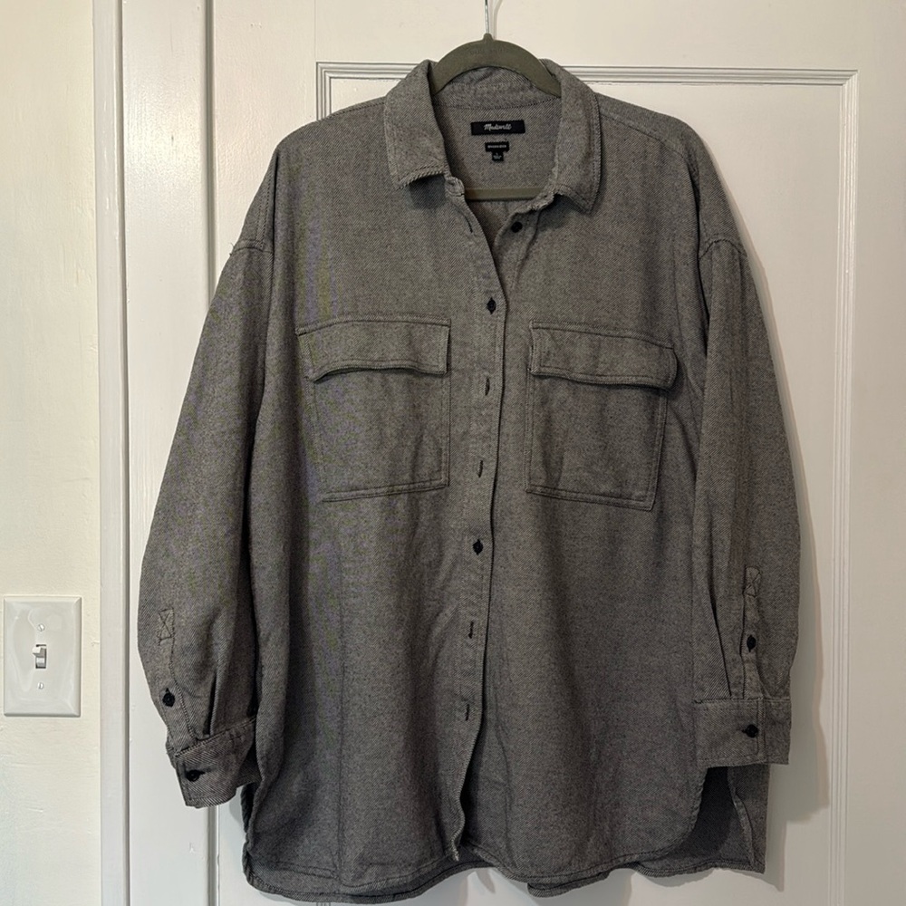 Madewell oversized button down